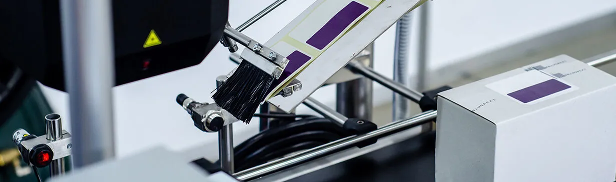 Printing machine for stickers